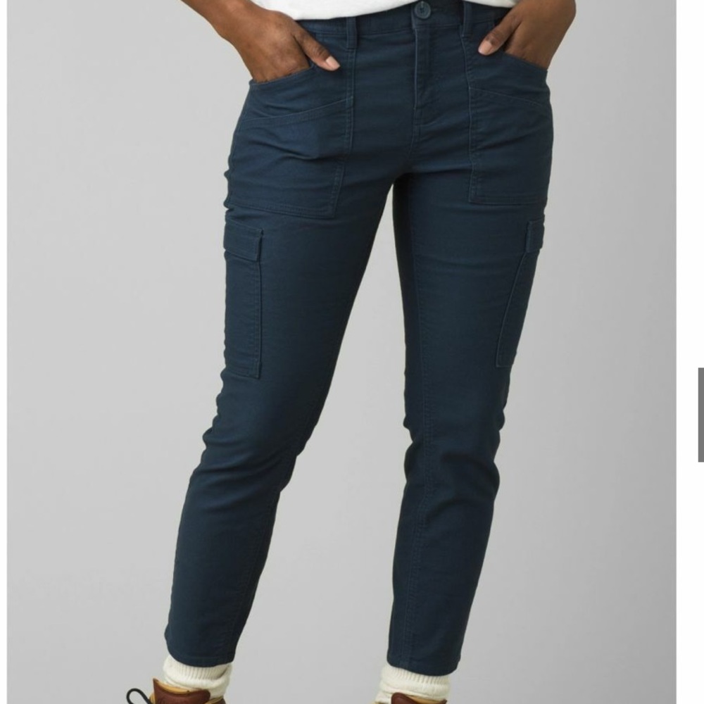 Prana Nikit Pants Size 6 Nocturnal (Blue)